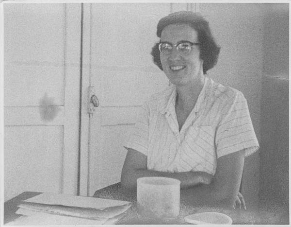 Eleanor Vandevotr in the South Sudan in the '50s